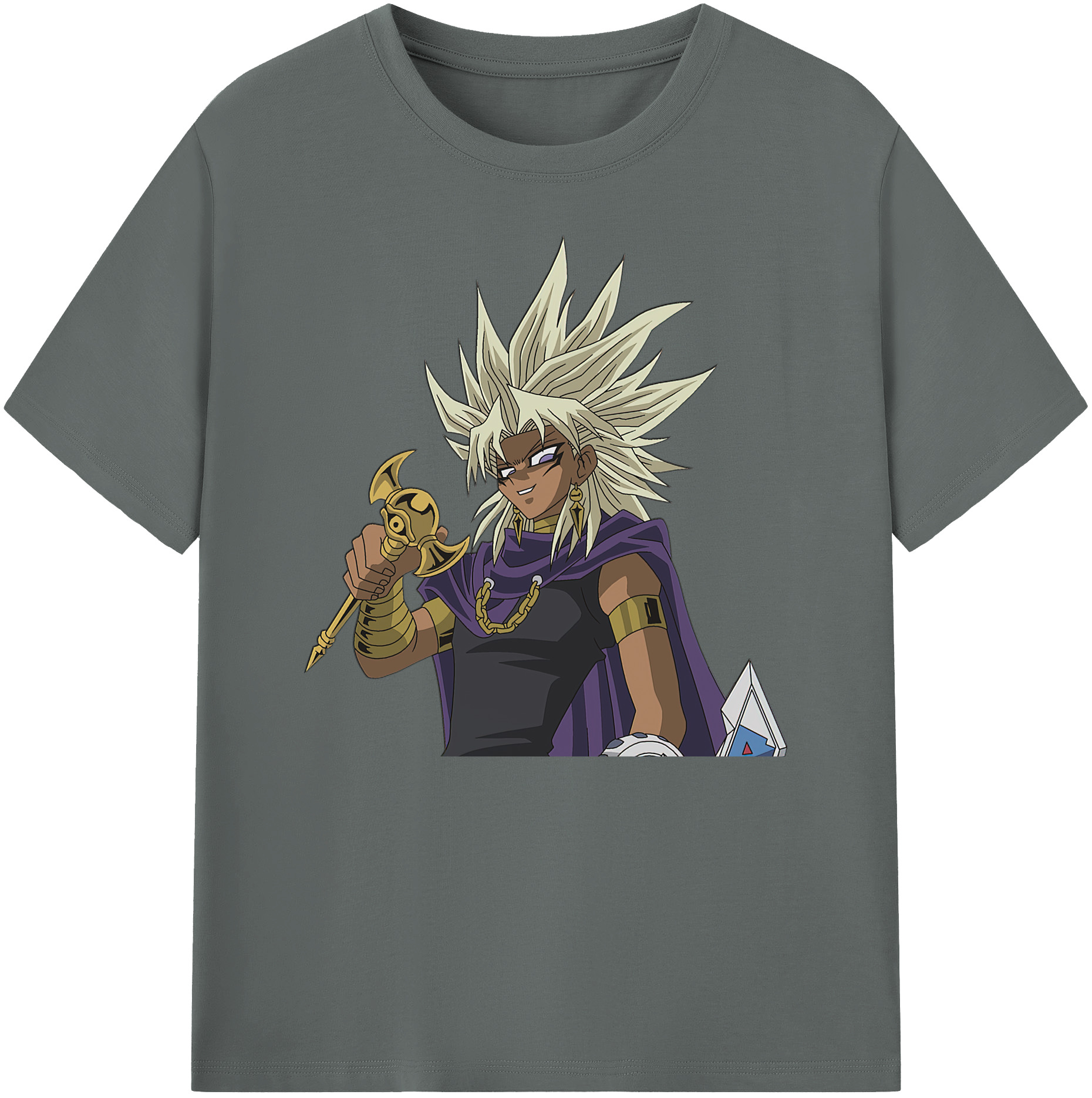 （画像用） 遊☆戯☆王 Yu-Gi-Oh! 綿100％ メンズ半袖Tシャツ｜肌触りやわらか＆通気性